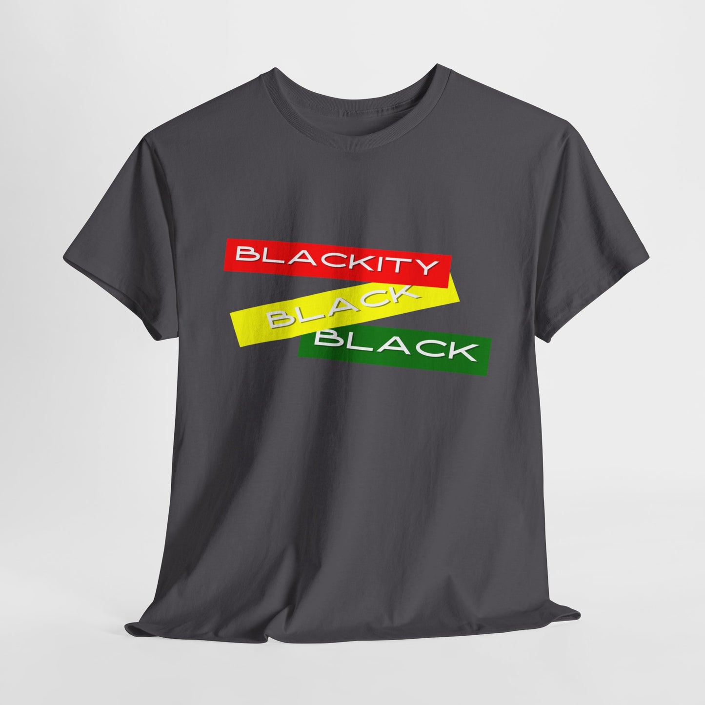 Blackity Black Black T-Shirt | Juneteenth Graphic Tee | Unisex Fit | Black Pride Shirt (Colored)