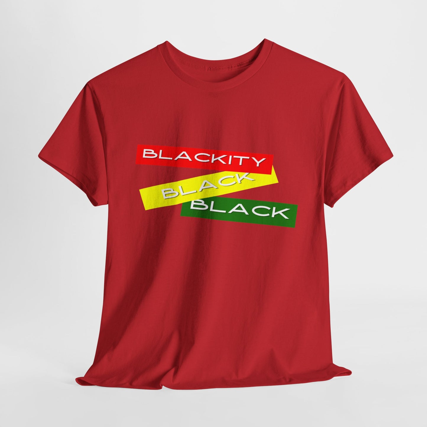 Blackity Black Black T-Shirt | Juneteenth Graphic Tee | Unisex Fit | Black Pride Shirt (Colored)