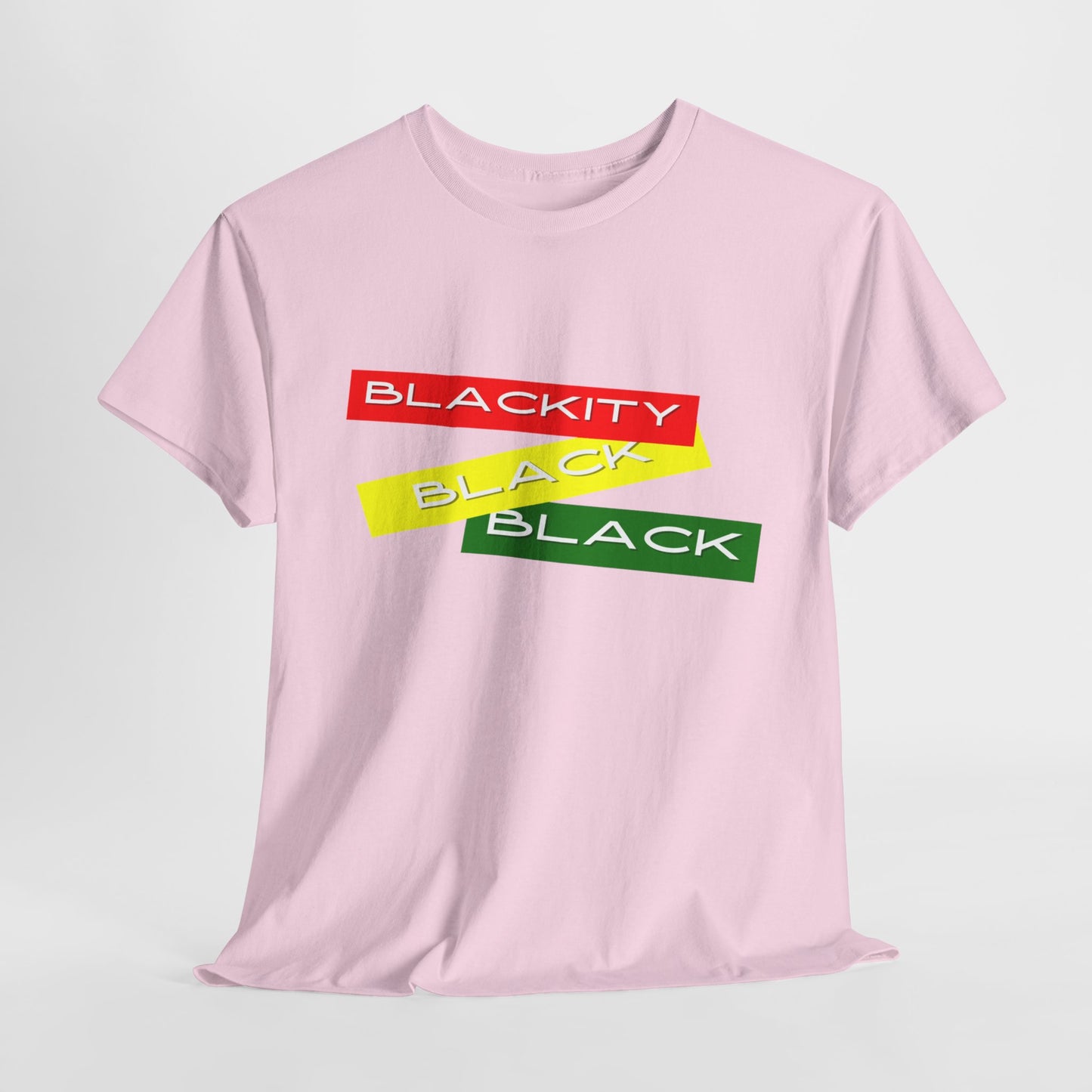 Blackity Black Black T-Shirt | Juneteenth Graphic Tee | Unisex Fit | Black Pride Shirt (Colored)