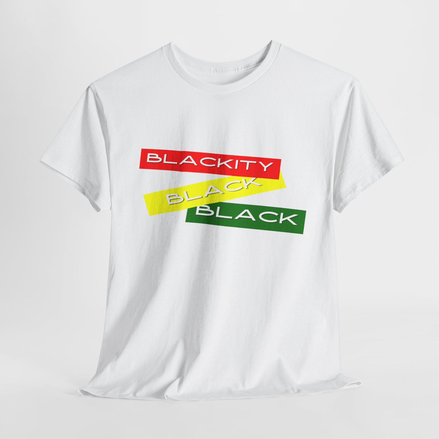 Blackity Black Black T-Shirt | Juneteenth Graphic Tee | Unisex Fit | Black Pride Shirt (Colored)
